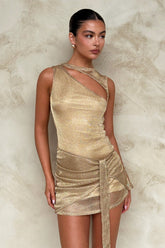 Miranda Sleeveless Cut Out Mini Dress